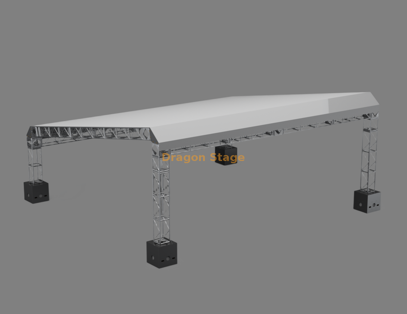 Concert Backstage Changing Room Truss Tent 6x6x2.3m Tienda de campaña entre bastidores para vestuarios de concierto 6x6x2,3m