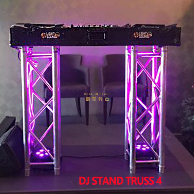 Booth DJ Truss para un pequeño rendimiento de eventos