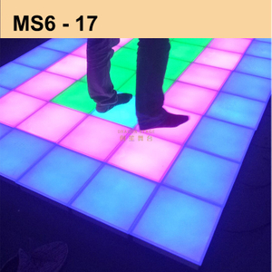 Suelo de escenario de acrílico portátil para baile y suelo de escenario MS6-17