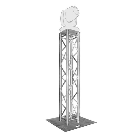 Columna de armazón de escenario de aluminio ligero