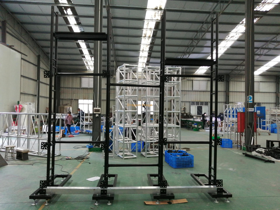 Los sistemas llevados portátiles de aluminio del braguero de la pila llevaron los sistemas de ayuda de la pantalla el 10x5m