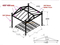Armazón de iluminación de escenario portátil de aluminio personalizado 11x10x6m