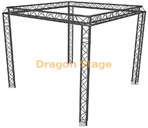 Triángulo de Aluminio Tower Booth DJ Truss 6x4x3m
