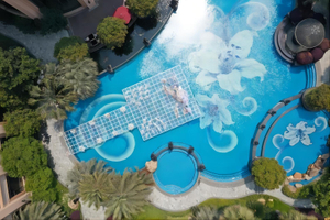 Durable cubierta personalizada marco de aluminio al aire libre interior boda plataforma acrílico escenario piscina cubierta