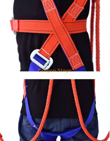Cinturón de seguridad Rop de seguridad al aire libre para escalar trabajos en áreas altas