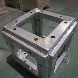 Bloque de conexiones de cubo múltiple de 6 vías cuádruple cuadrado de aluminio duradero para esquina de caja de armazón de perno de tornillo