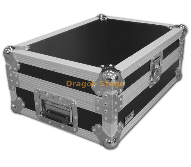 Cajas de vuelo de mezclador de DJ de material de aluminio para eventos de equipos personalizados