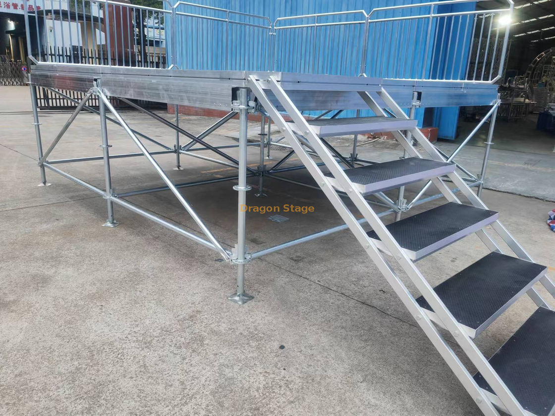Escenario portátil móvil Ringlock Truss 10x6m