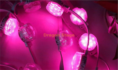 Punto de luz LED RGB impermeable IP68 40D 