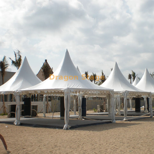 Tienda blanca al aire libre de la boda de la prenda impermeable de la sombrilla del acontecimiento de 3x3 6x6