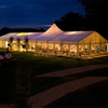 Tienda mixta grande para banquetes de bodas al aire libre 10x30