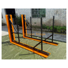 Tablero de escalada paralela naranja+negro