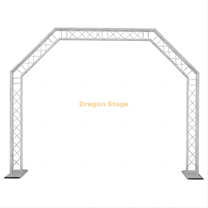 Global Truss Arch System Arco móvil para DJ de 10 pies de ancho x 8 pies de alto