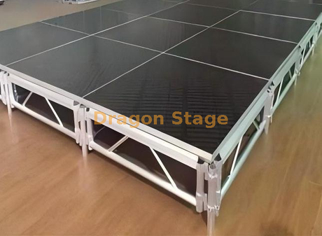 Escenario interior de aluminio portátil para eventos 14,64x4,88 m