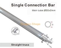 Armazón de tubo único de aluminio de 50 mm de diámetro