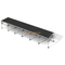 Pista ajustable portátil profesional de la altura del sistema los 7.32x1.22m de la etapa de los 4x4ft