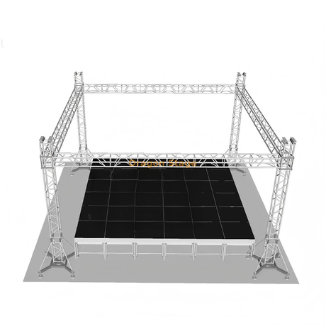  Sistema de armadura de escenario móvil de aleación de aluminio de 9x9x5m