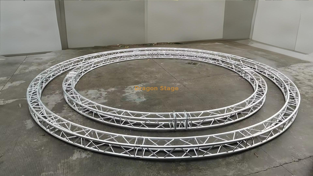 Círculo de 16 pies de diámetro Truss redondo portátil para iluminación de eventos 