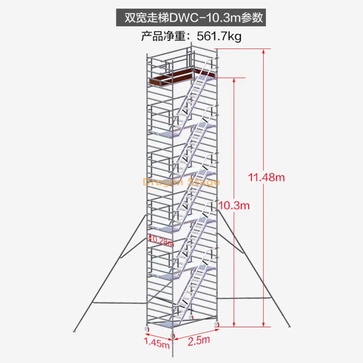 de aluminio escaleras
