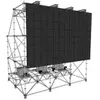 Sistema Ringlock 6x4x6m para Pantalla LED 6x4m con 4 Secciones Superiores y 3 Balastos de Agua