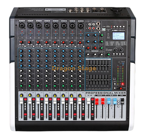 HTS10 Mezclador de audio profesional de 8 canales con efectos DSP