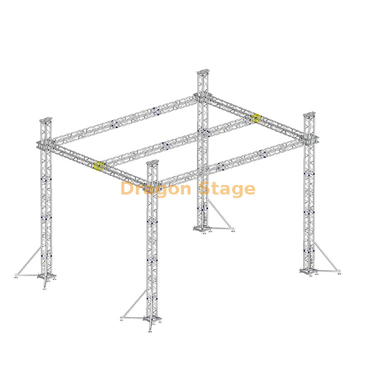 Nuevo braguero de iluminación de bragueros de escenario con tornillo cuadrado de espiga