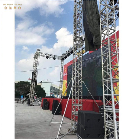 Truss de iluminación de audio profesional