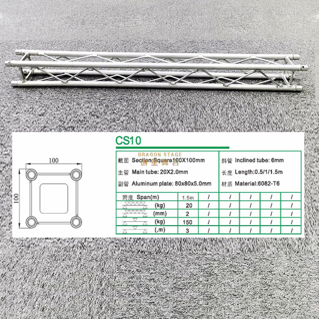 Booth 10x10 Aluminio Exhibition Truss