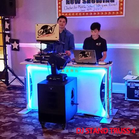 Truss de aluminio para iluminación de DJ, torre Totem Truss para bodas y eventos en interiores