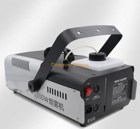 Máquina Evap de niebla de aceite para eventos de DJ de suelo de 1500W y 1000W con luz LED de temperatura constante