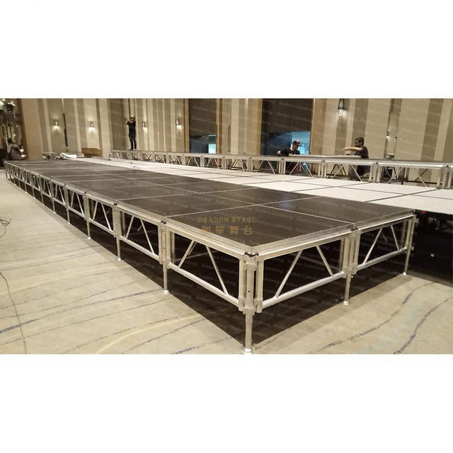 diseño de escenario de aluminio al aire libre personalizado de la iglesia de la altura los 0.6-1m del 12x6m 2020