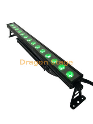 14 cuentas de cuatro en uno con luces de lavadora de pared impermeables con puntos de doble capa