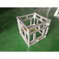 Sistema de elevación de armadura de escenario de fábrica, bloque de manga de aluminio para armadura de tornillo, 300mm, 400mm, 500x600mm / 520x760mm / 600x760mm