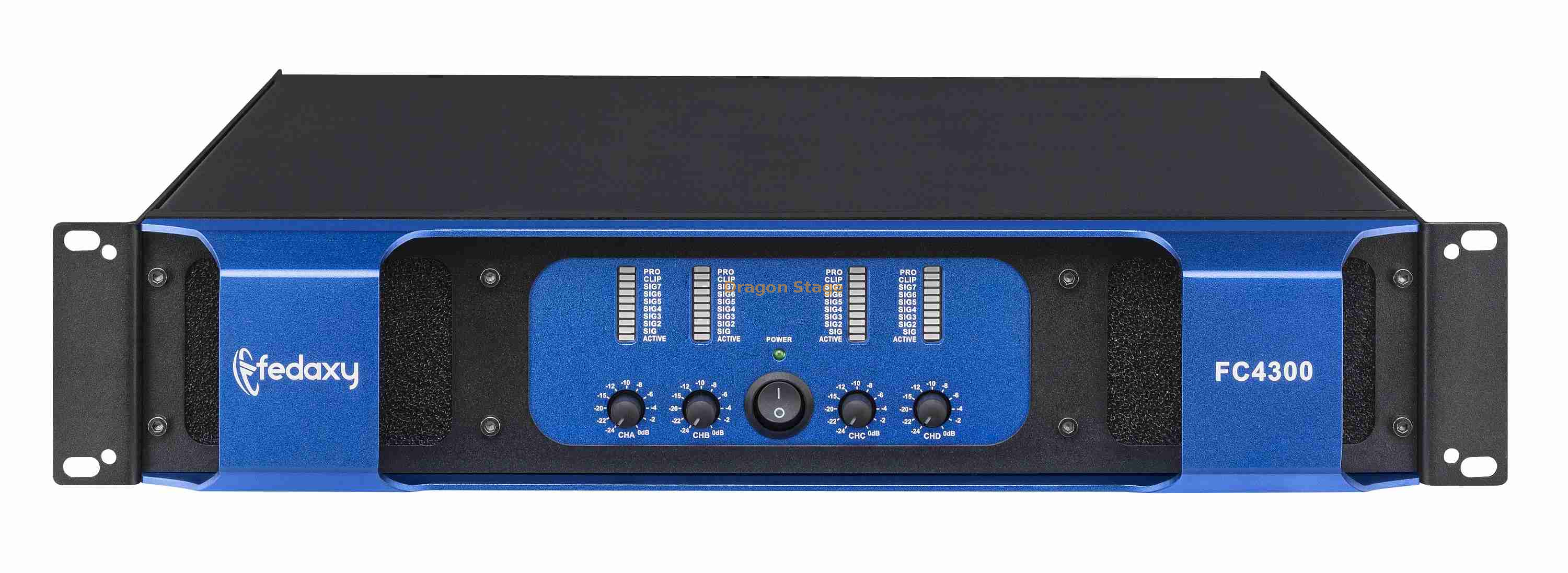 Clase china H 4 canales 800W equipo de audio profesional amplificador de potencia de último diseño