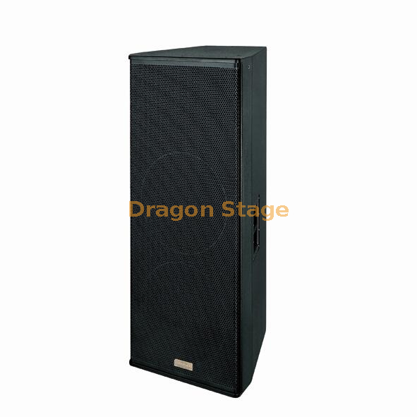 Altavoz de sistema PA sistema de sonido profesional para eventos en exteriores/interiores controladores duales de 15 pulgadas