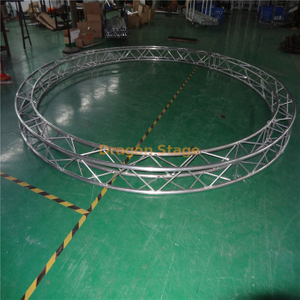 Círculo de aluminio/anillo/truss redondo para luces led/equipo de escenario/truss de escenario de concierto para led 18m