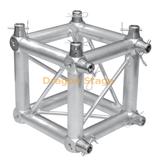 Truss de aluminio con tubos tipo caja FT24-MCB