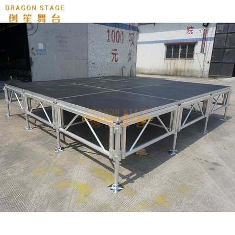 Soporte de aluminio portátil para escenario al aire libre
