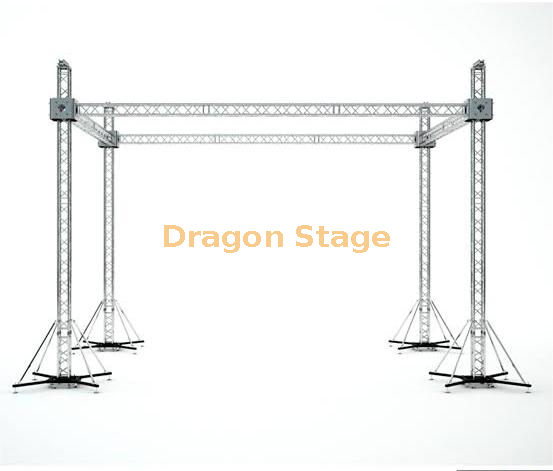 Escenario portátil para eventos al aire libre 18x8x8m