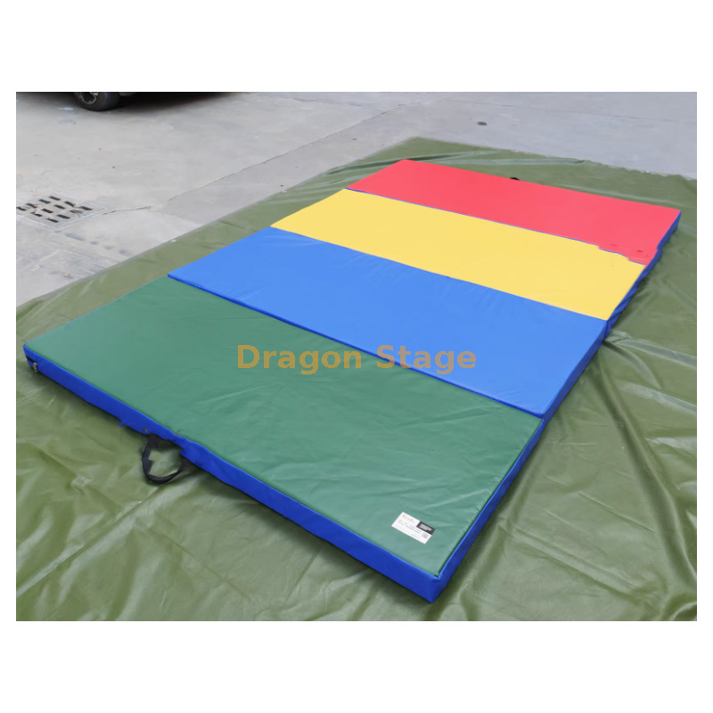 Ninja Warrior Mat Decor Mat de cuatro pliegues