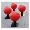 Trampolín Ninja Road Expansion Red Obstacle Element Element Ball