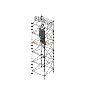 Torre Layher de haz de armadura de aluminio para altavoz de sonido colgante de 9 m