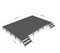 Plataforma de plataforma de estadio de estadía de aluminio 4x4ft