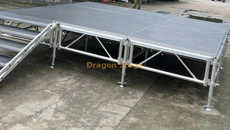 Sistema portátil reciclable el 17.08x8.54m del braguero de la plataforma de la etapa de la etapa del acontecimiento