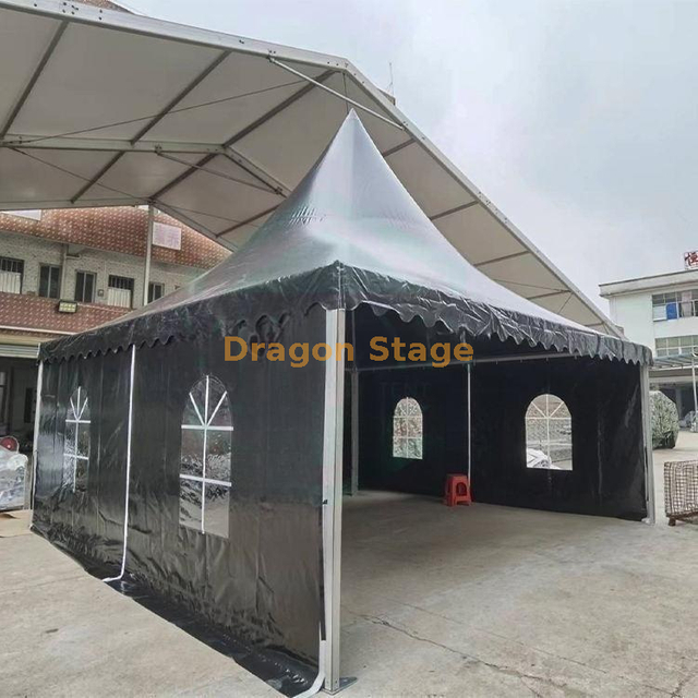 Toldo comercial para sala de recepción de eventos, tienda cuadrada con marco de aluminio de 10*10ft 16*16ft 20*20ft 33*33ft