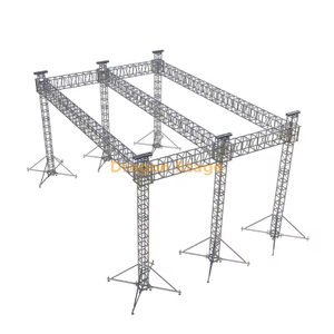 Sistema de armazón de techo para escenario de aluminio de alta resistencia de 25x14x12m (altura de 12m, armazón de espita de gran envergadura)