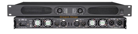 Serie de amplificadores de potencia profesionales AD Clase D 1U | Amplificadores de audio livianos de alta potencia con PFC dual