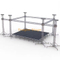 10x6x7m Concert Stage Truss System with 2m Speaker Wings | Aluminum Ground Support Event Truss