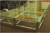 Etapa portátil de vidrio acrílico 4.88x2.44m para eventos
