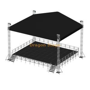 Armazón de techo de aluminio para conciertos 13x7x7m